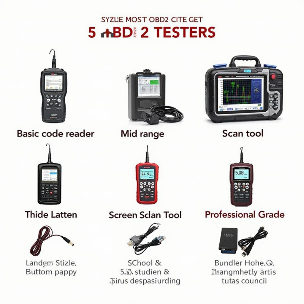 Types of OBD2 Testers