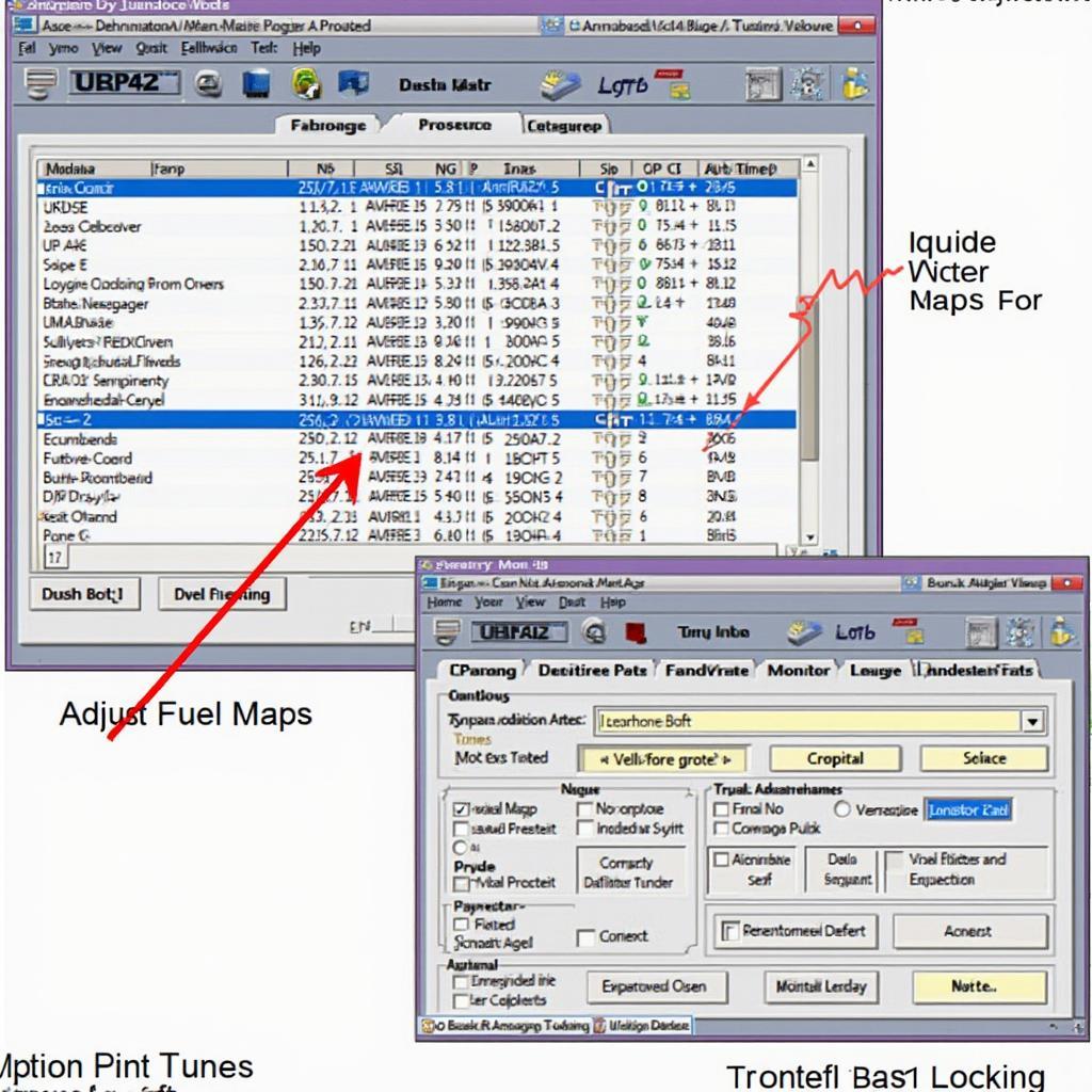 OBD2 Tuning Software Interface