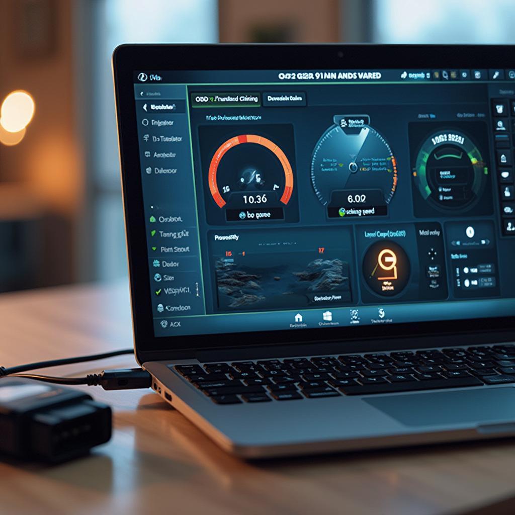 OBD2 Tuning Software Interface