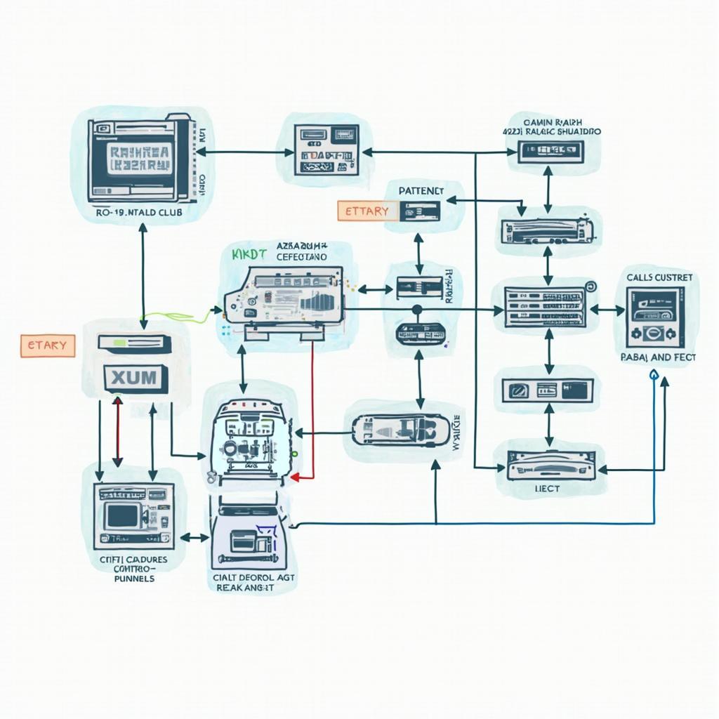 OBD2 U Codes Network Diagram