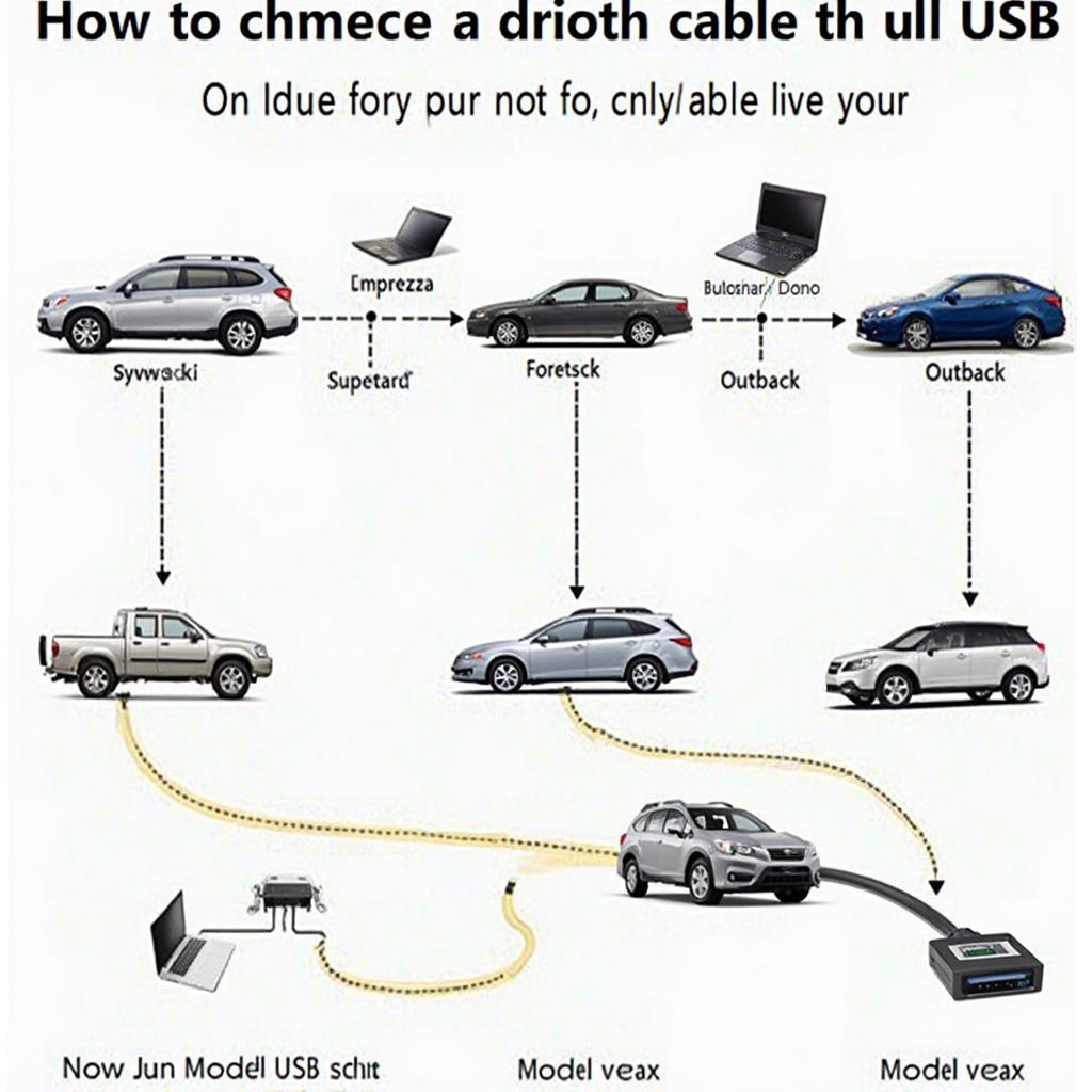 OBD2 USB Cable Compatibility with Different Subaru Models