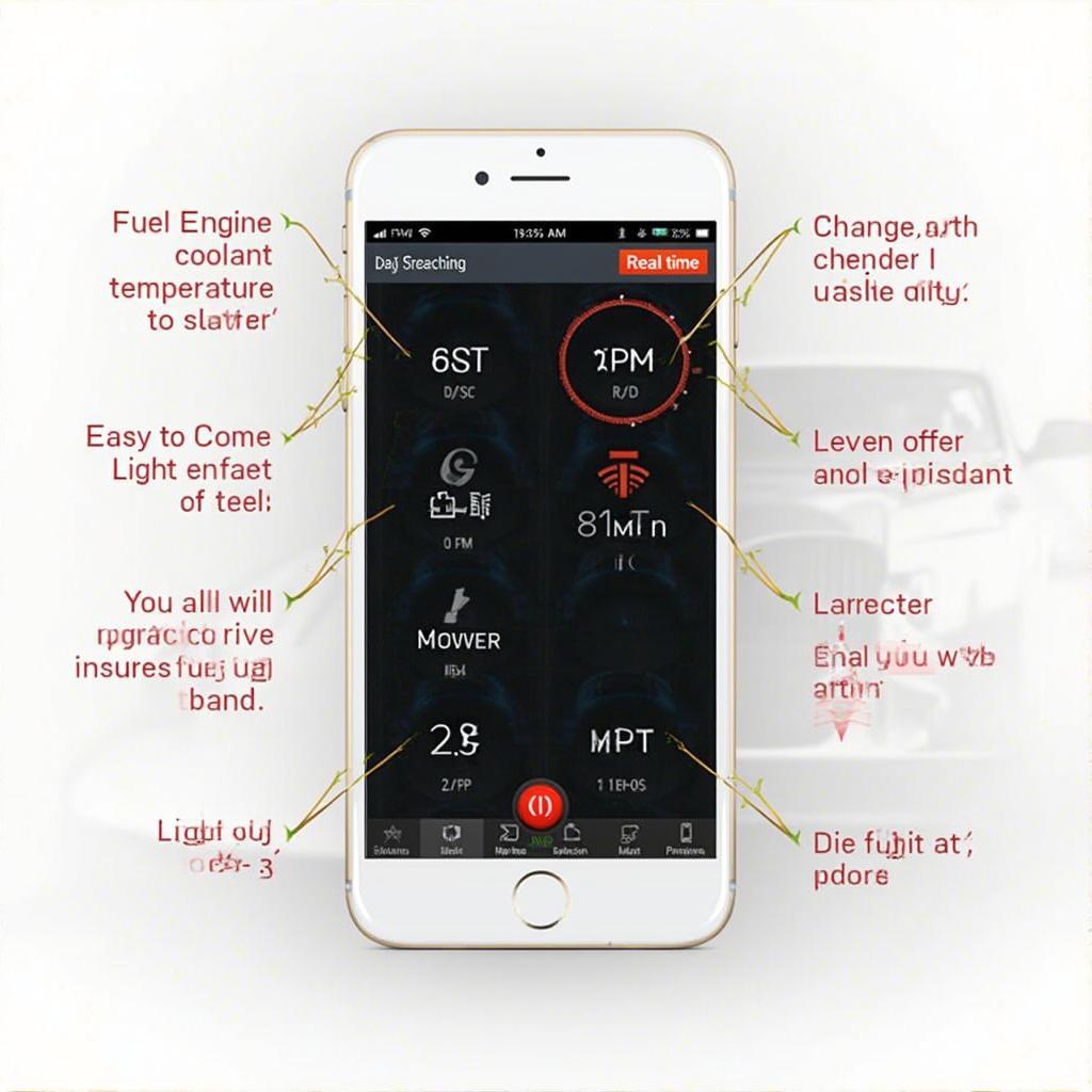 Free OBD2 WiFi Software Dashboard Display