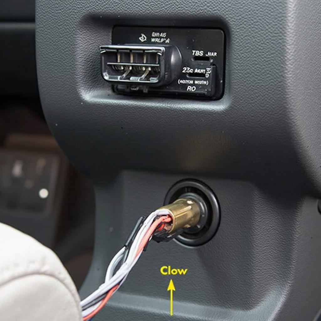 OBD2-Wire-Connected-to-a-Car's-Diagnostic-Port