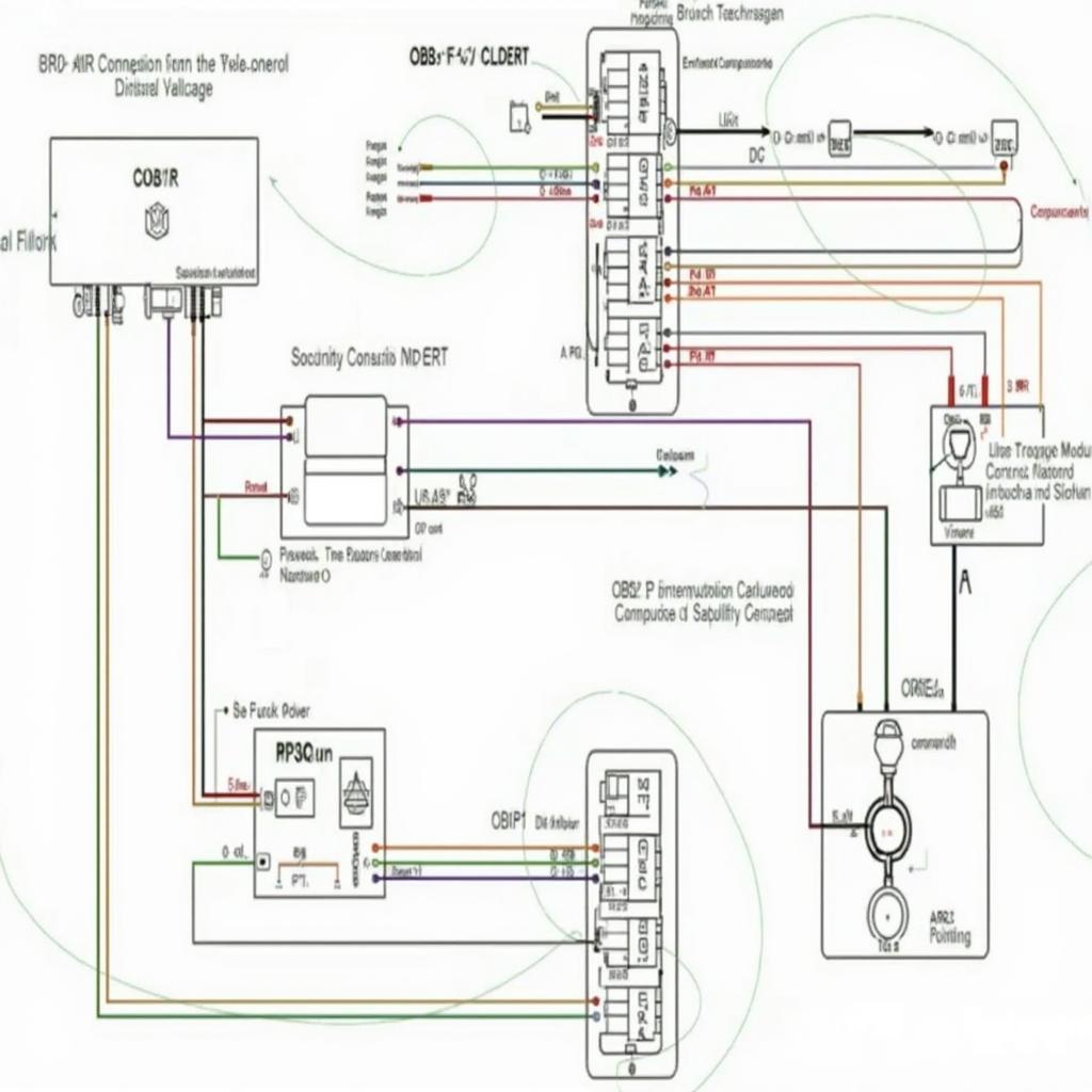 OBD2 Wiring Diagram for a Specific Car Model