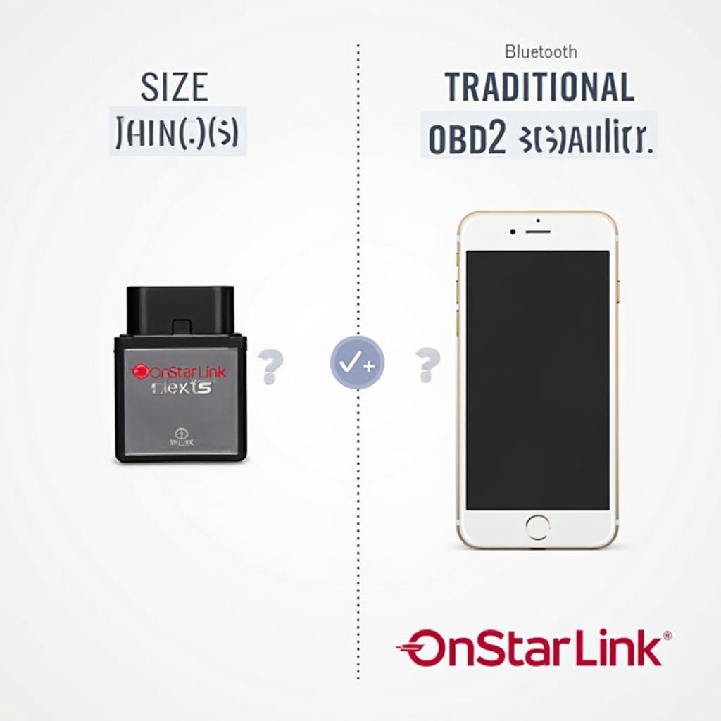 OnStar Link OBD2 Dongle Compared to Traditional OBD2 Scanner