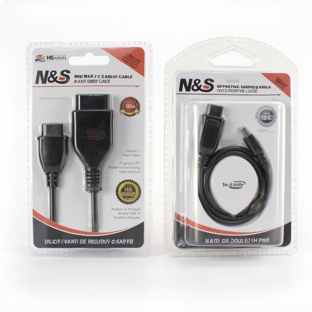 Original H&S Mini Maxx OBD2 Cable Packaging