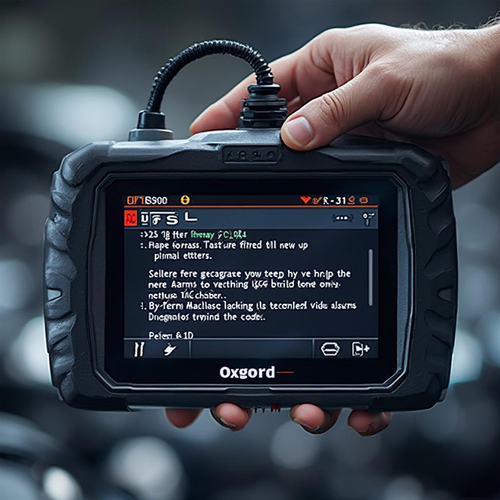 Oxgord MS300 Displaying Diagnostic Codes