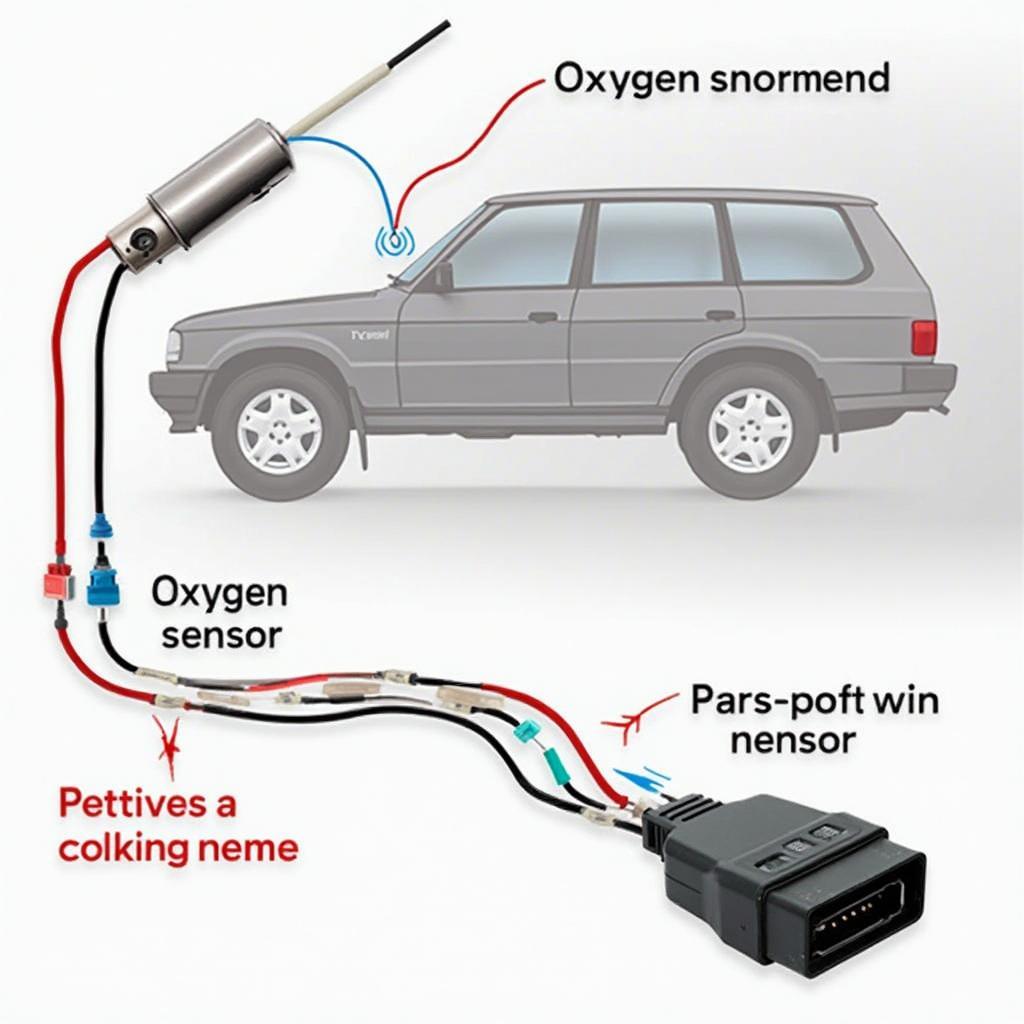 Oxygen Sensor and OBD2 Connection