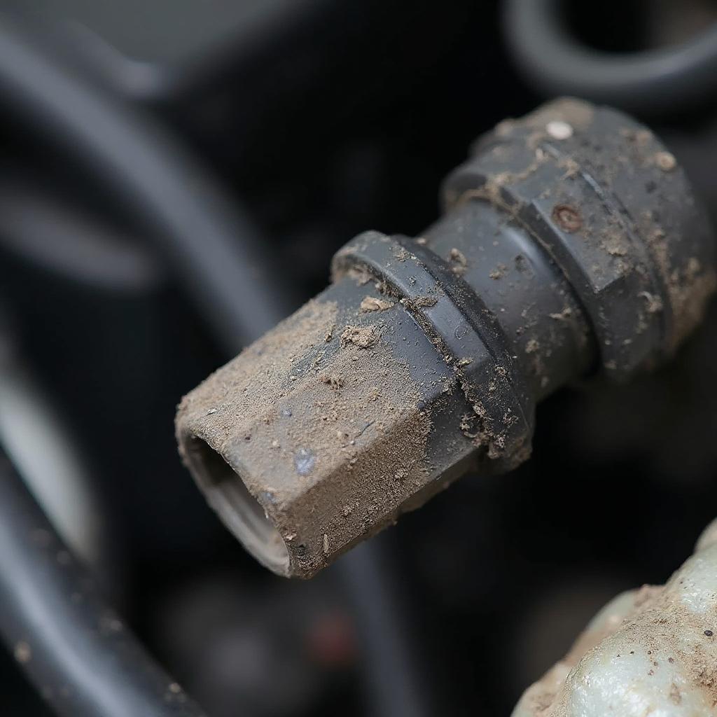 Dirty MAF Sensor on a Nissan Versa