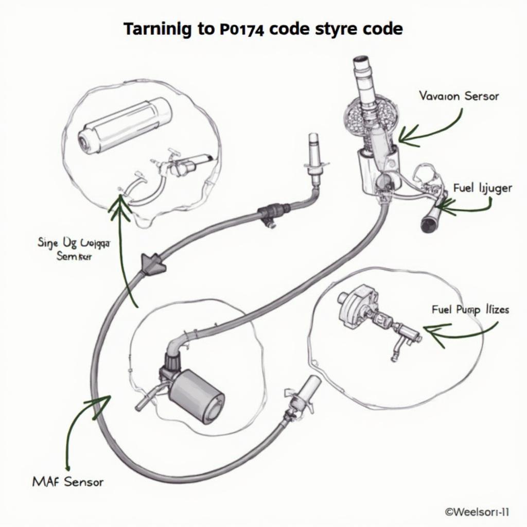 P0174 Code Causes and Symptoms