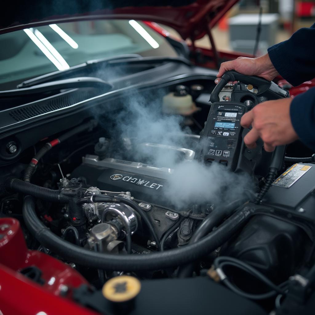 Checking for Vacuum Leaks in a Chevrolet