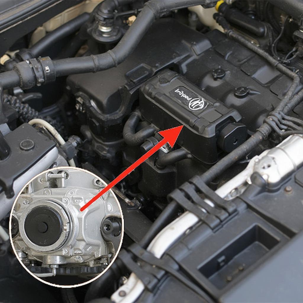 VW Knock Sensor Location