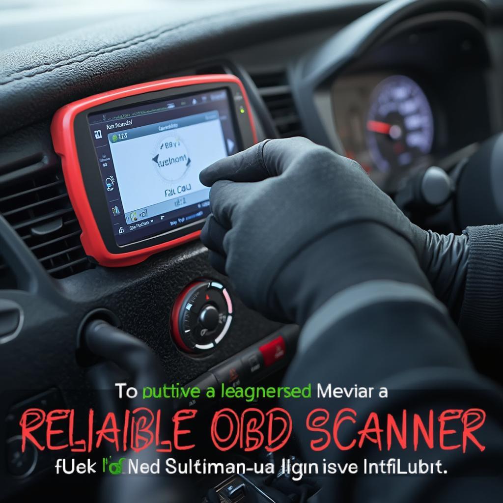 Using an OBD2 Scanner to Diagnose the P1870 Code