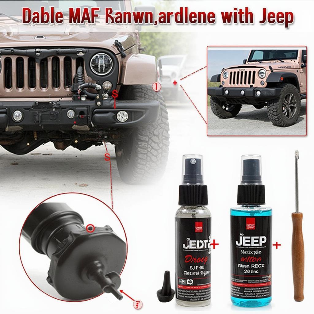 Cleaning the MAF Sensor on a Jeep