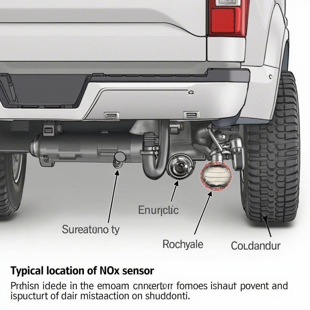 P2201 NOx Sensor Location