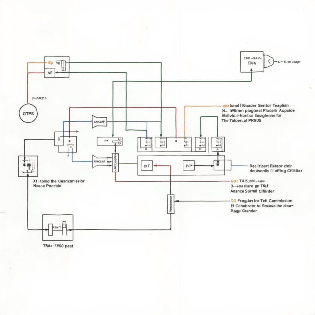 Wiring Diagram Related to P7050 OBD2 Code