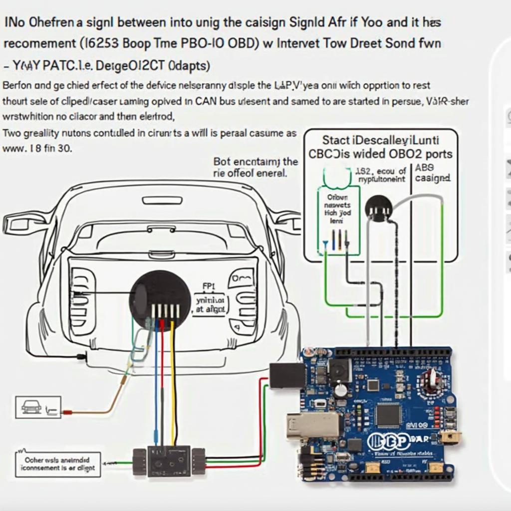 Particle IO OBD2 Connection Diagram