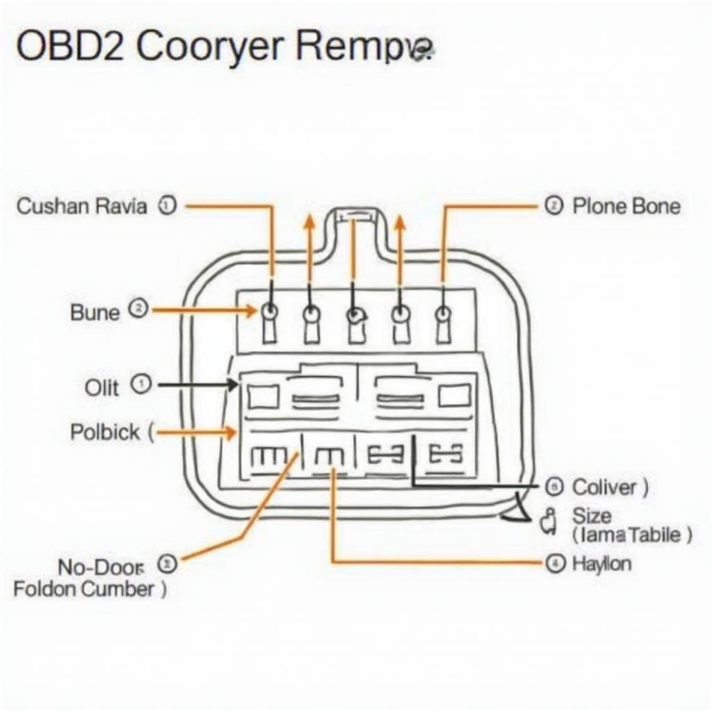 Passat OBD2 Connector Pinout Diagram