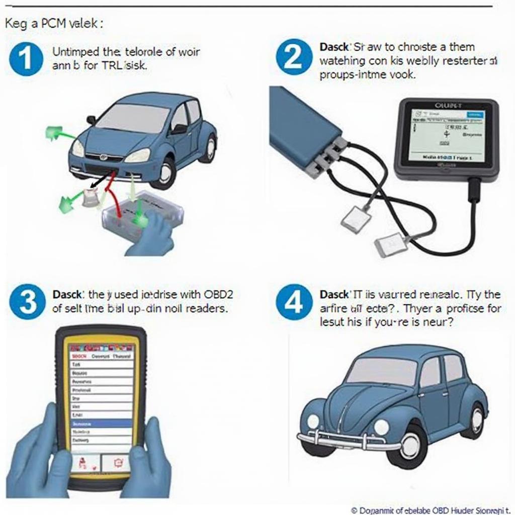 PCM Reset Process Using a Bosch OBD2 Scanner