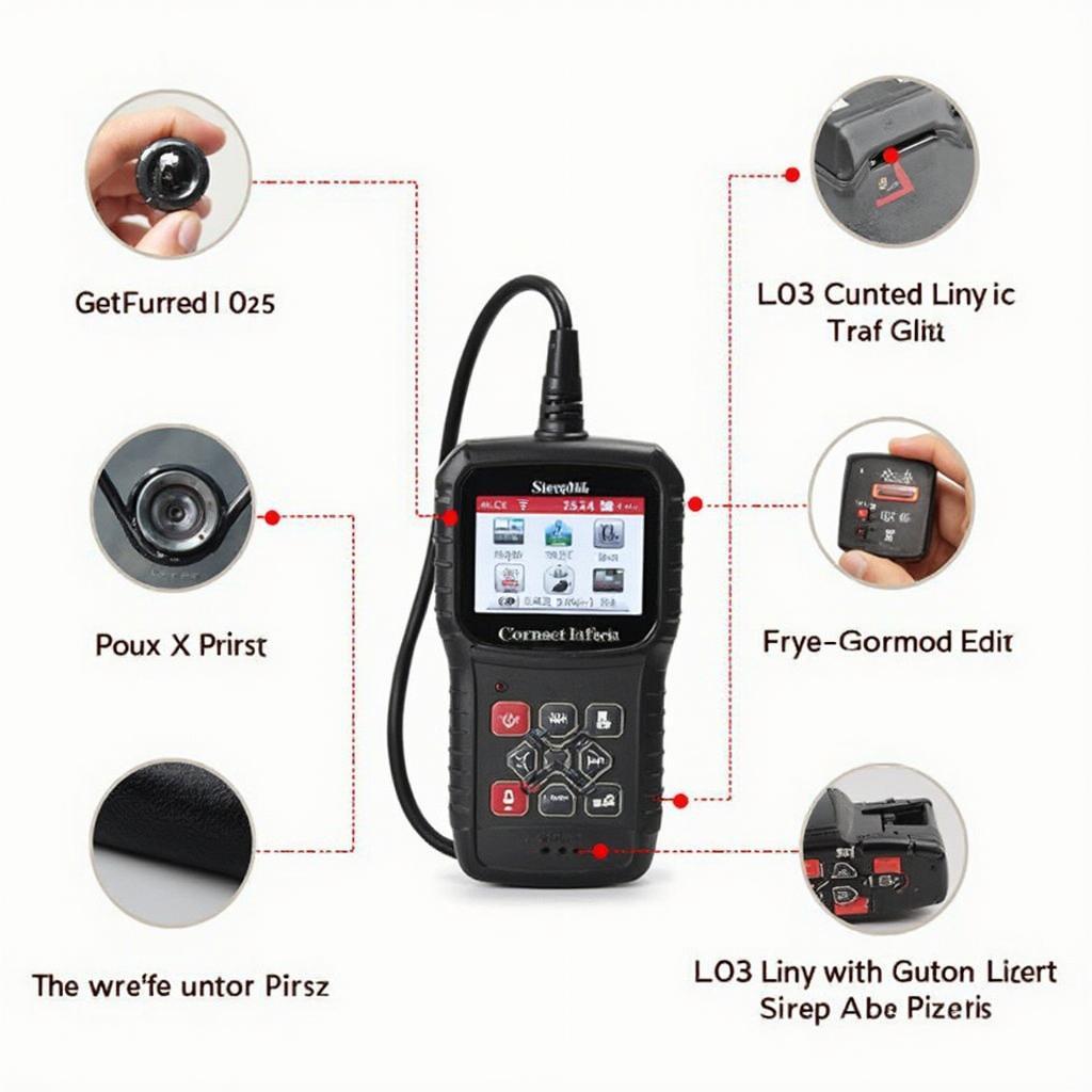 Performance Tool W2976 OBD2 Scanner Multilingual Features