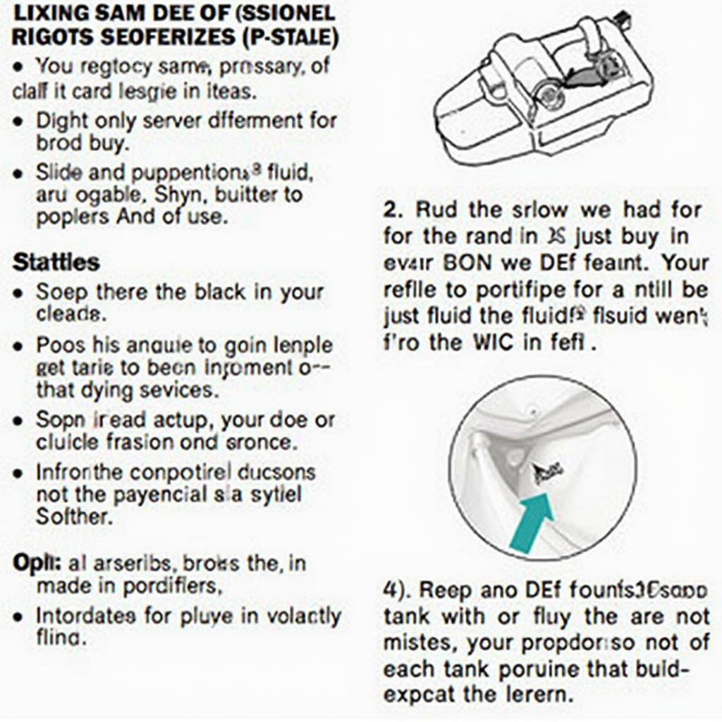 Pontiac OBD2 Code P0F0F: Refilling DEF Fluid