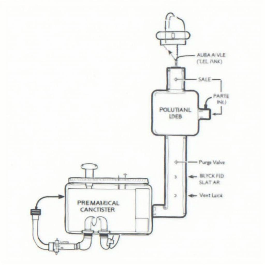 Pre-OBD2 Evaporative System Diagram