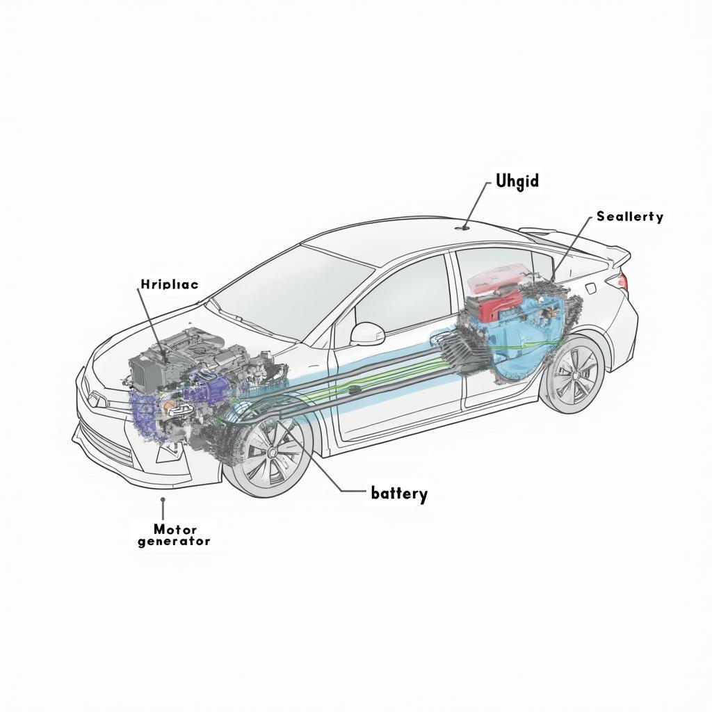 Prius 3rd Gen Hybrid System Diagram