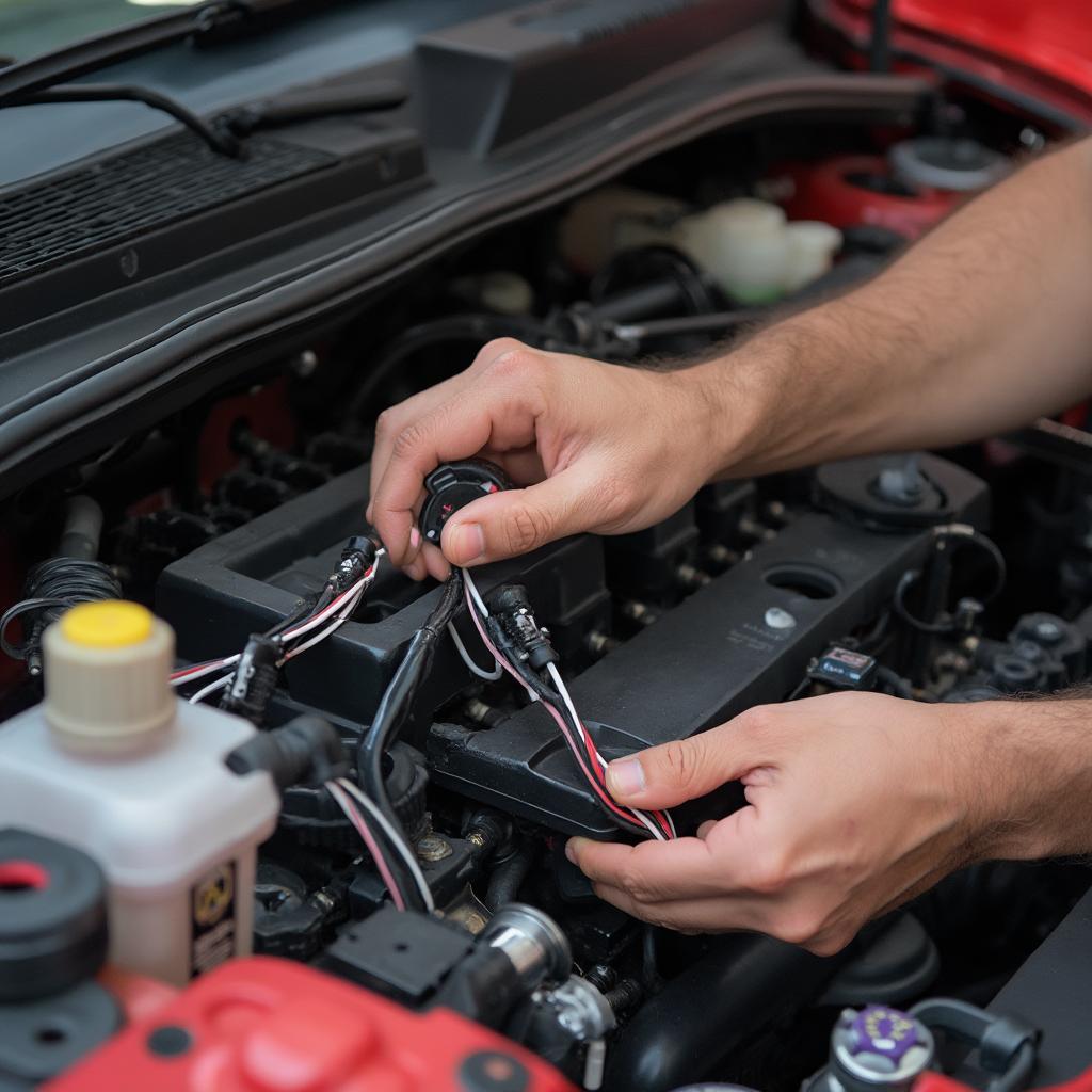 Professional CRX OBD2 Harness Installation