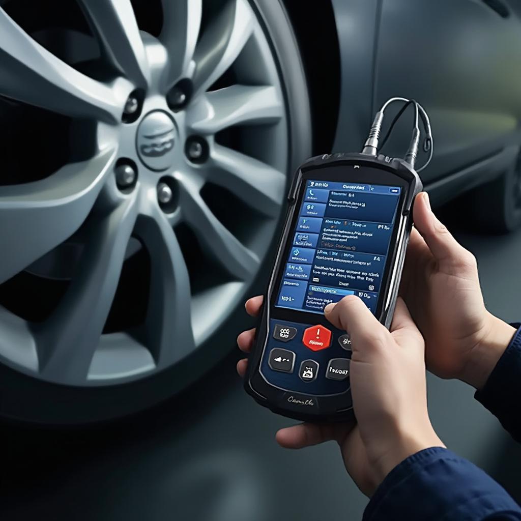 Professional OBD2 Scanner with ABS and SRS Diagnostics