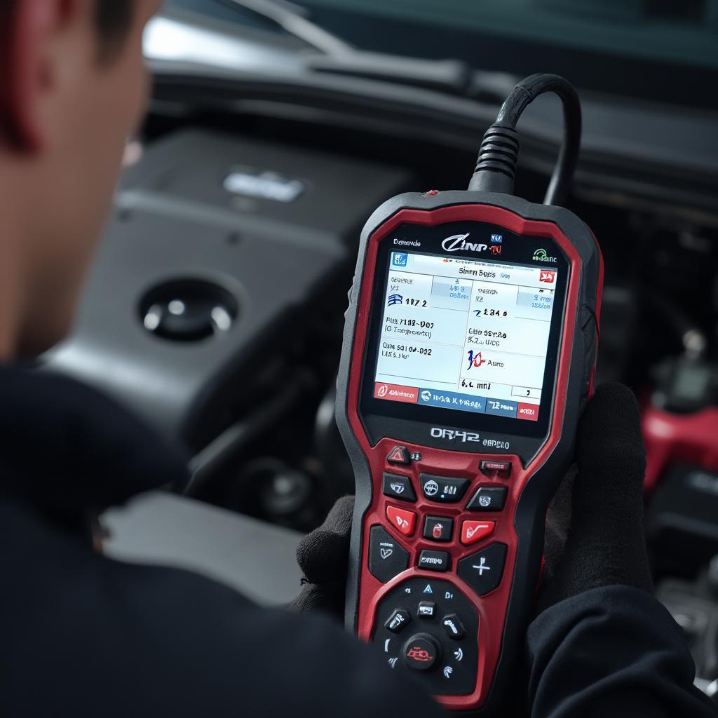 Using a Professional OBD2 Scanner