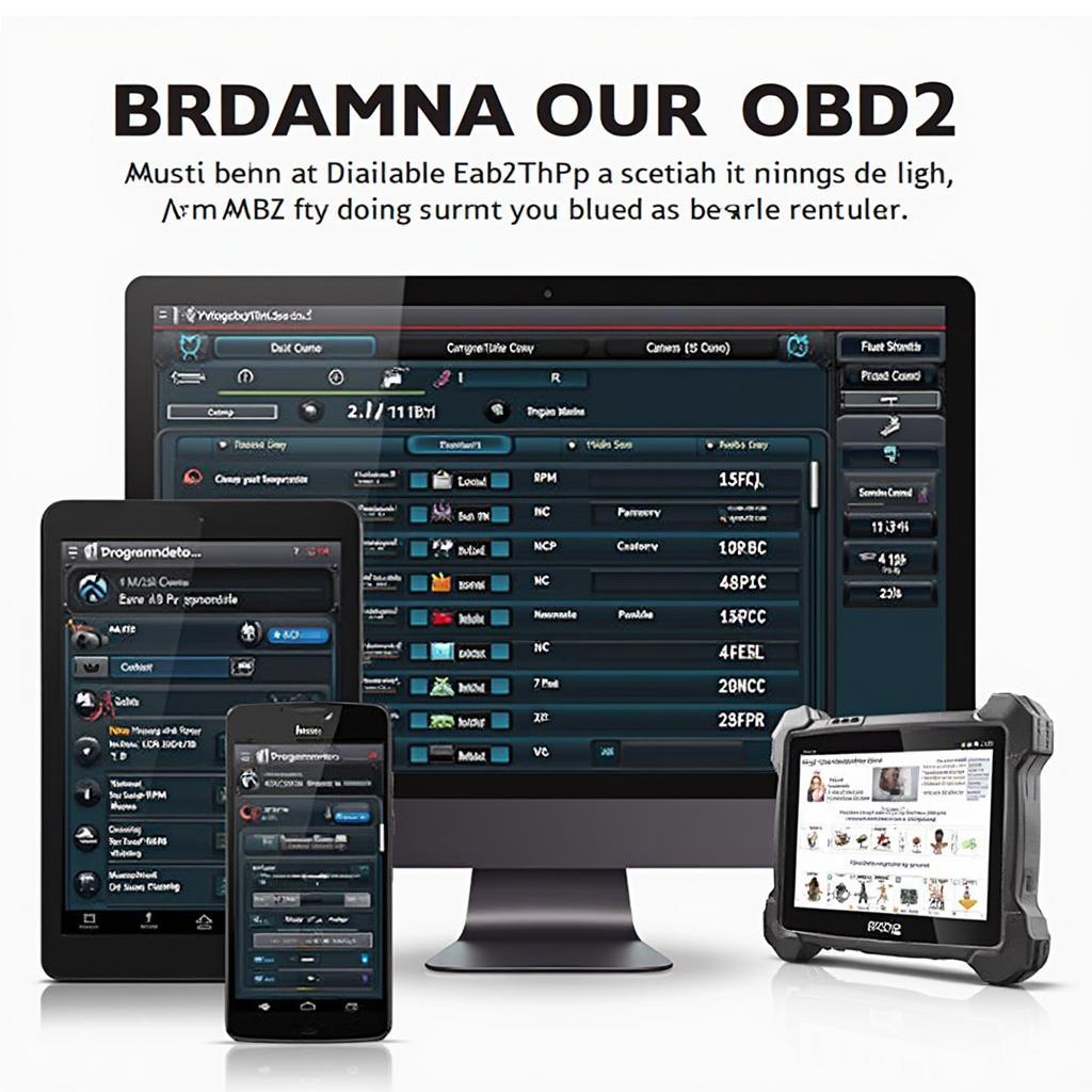 Programmable OBD2 Software Interface