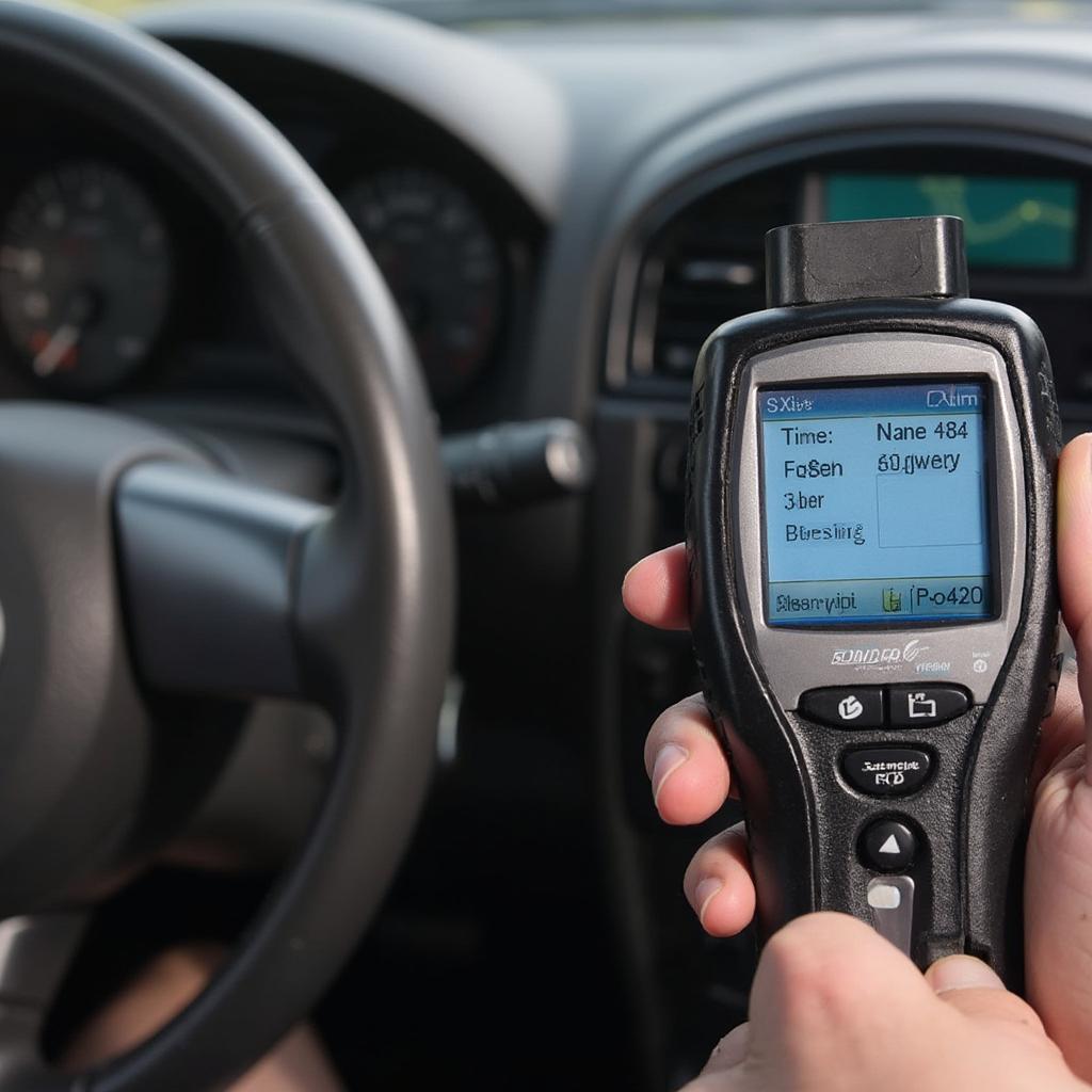 Using an OBD2 Code Reader on a PT Cruiser