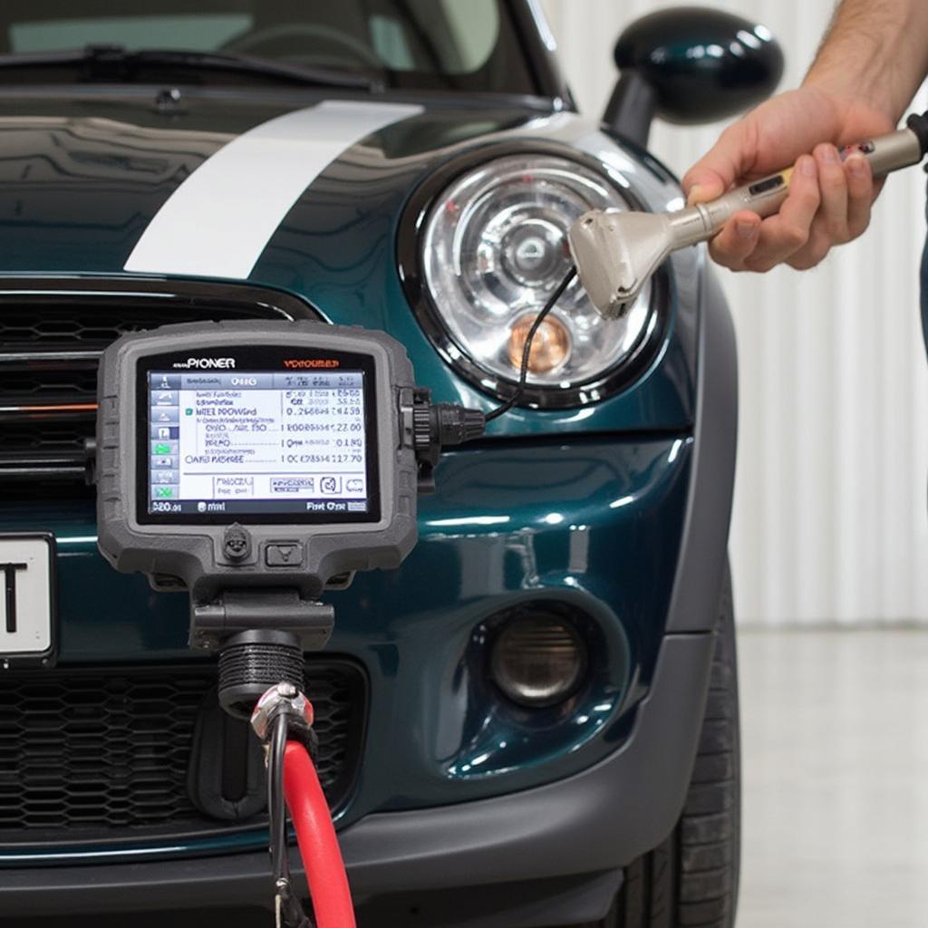 Using an OBD2 Scanner on a Mini Cooper R56