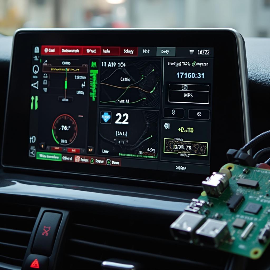 Raspberry Pi OBD2 Custom Dashboard Display