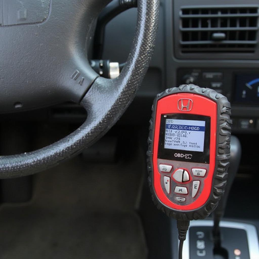 Reading Diagnostic Trouble Codes (DTCs) on a 1998 Honda CRV