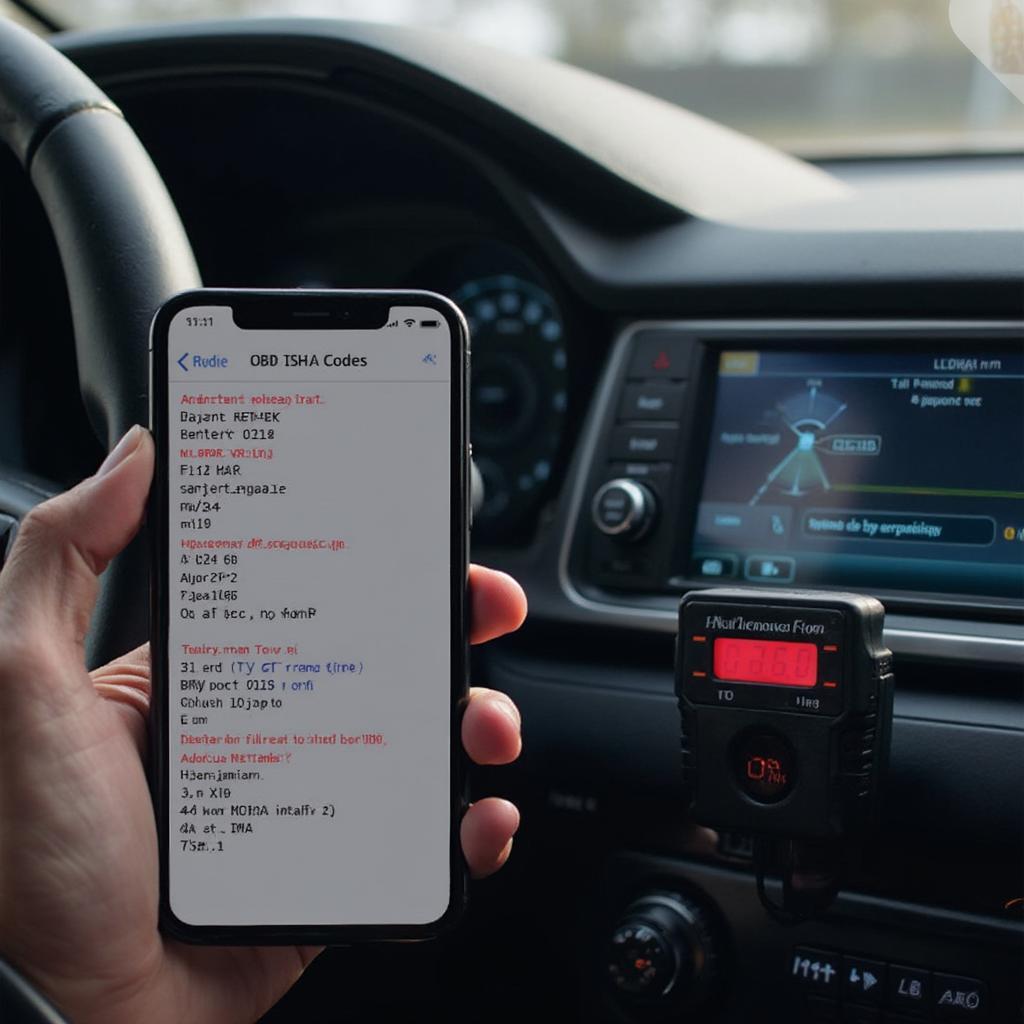 Reading OBD2 Codes on a Smartphone