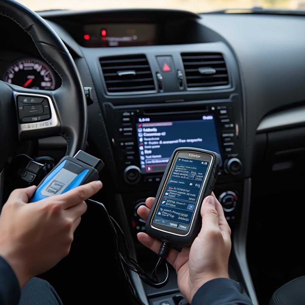 Reading OBD2 Codes on a Subaru Forester