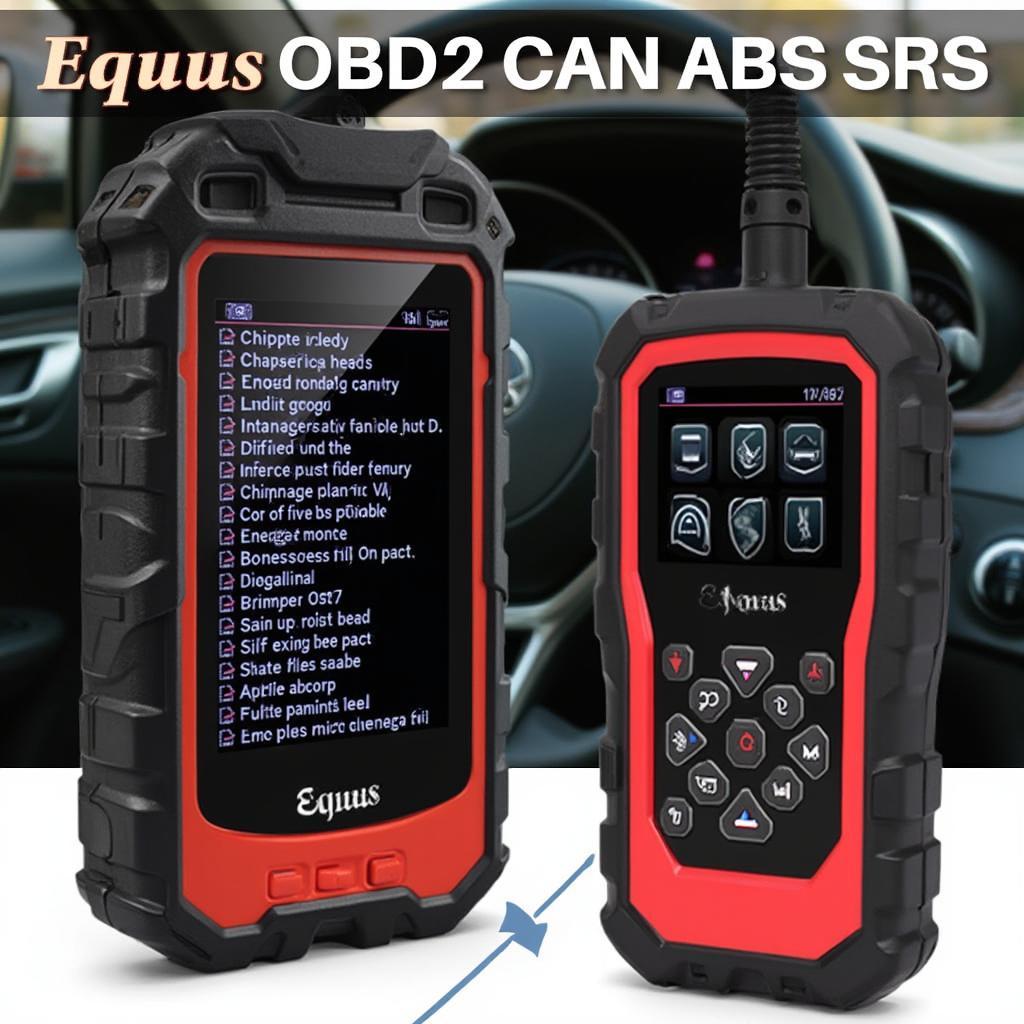 Reading OBD2 Codes with Equus Diagnostic Tool