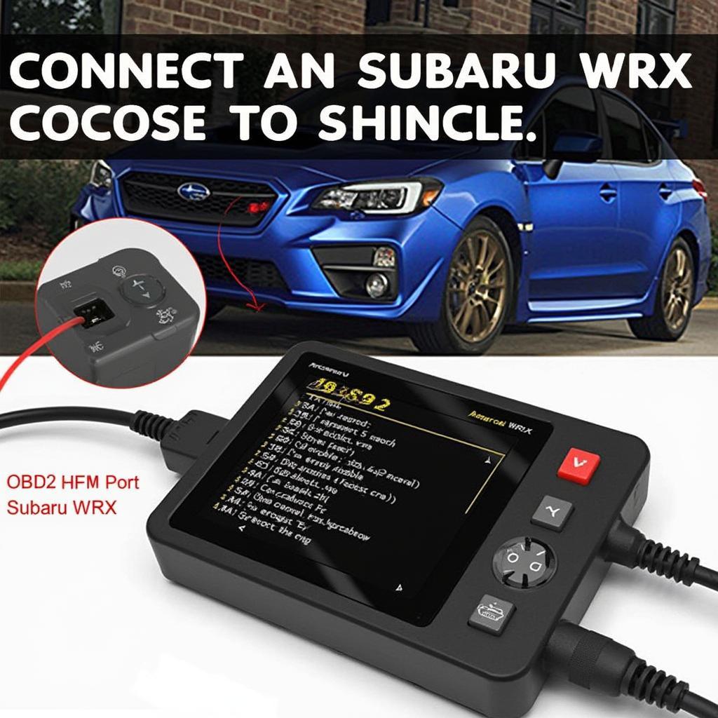 Reading Subaru WRX OBD2 Codes with a Scanner