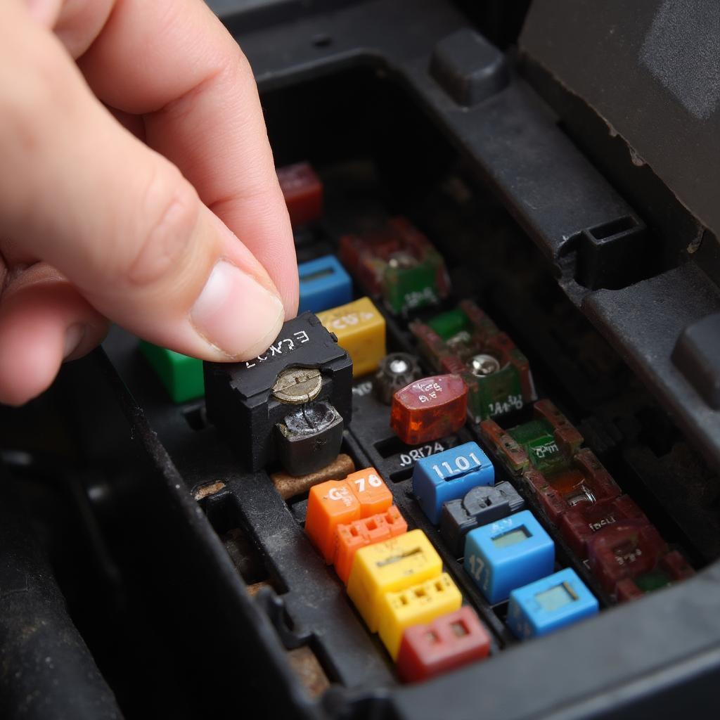 Replacing a Blown Fuse for OBD2 Port