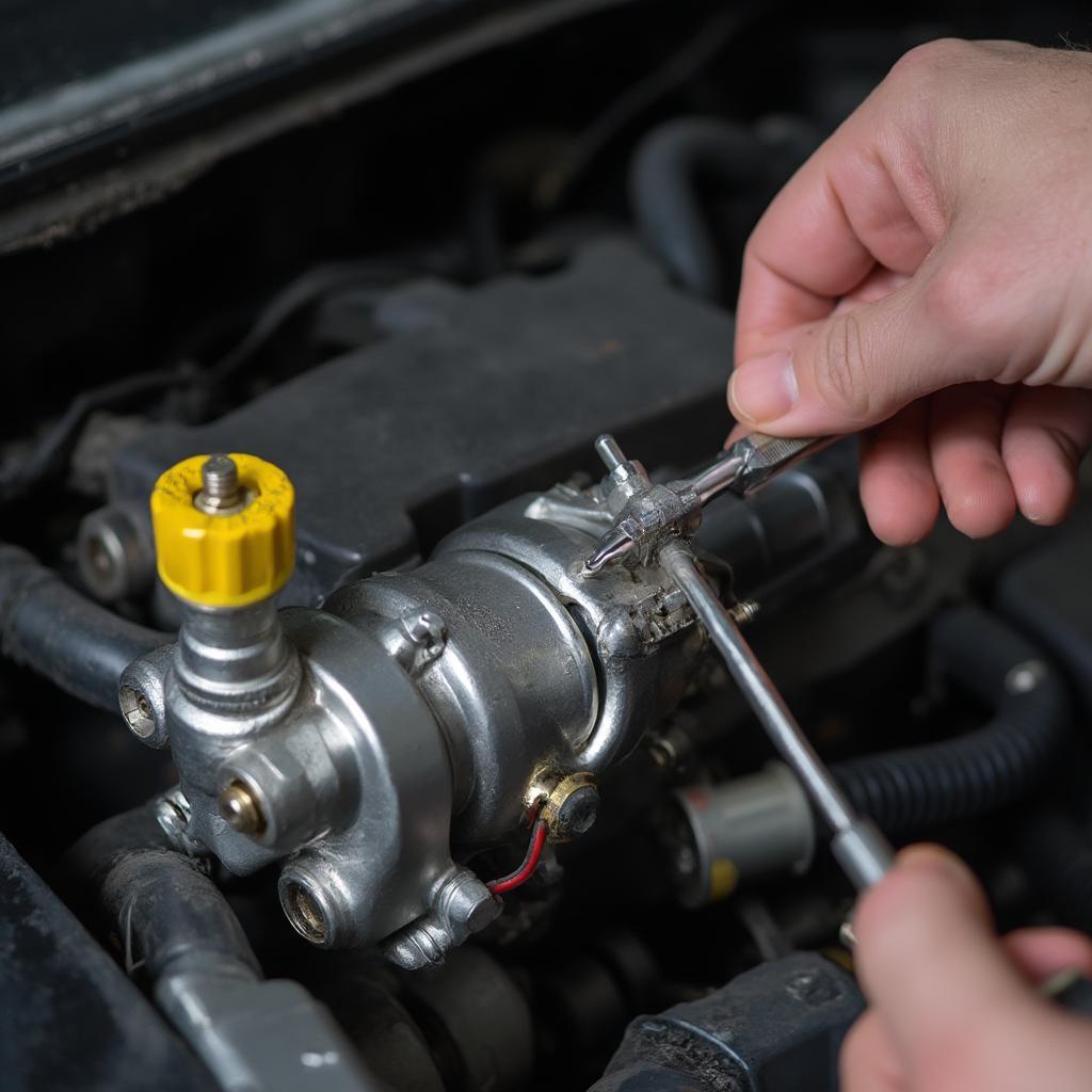 Replacing a Faulty Secondary Air Injection Pump