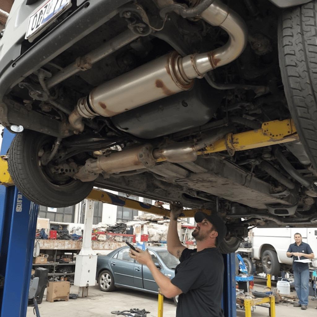 Replacing the Catalytic Converter on a Subaru