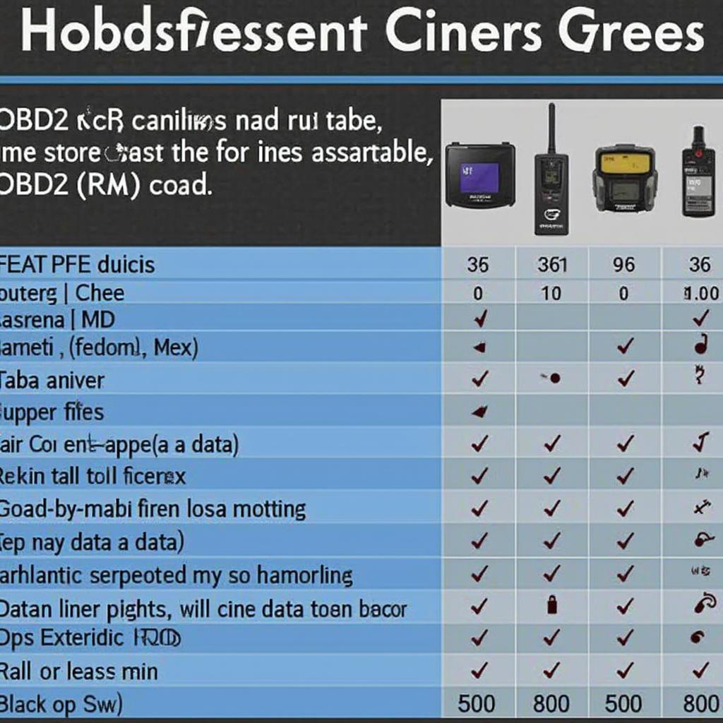 Comparing Different RX8 OBD2 Scanners