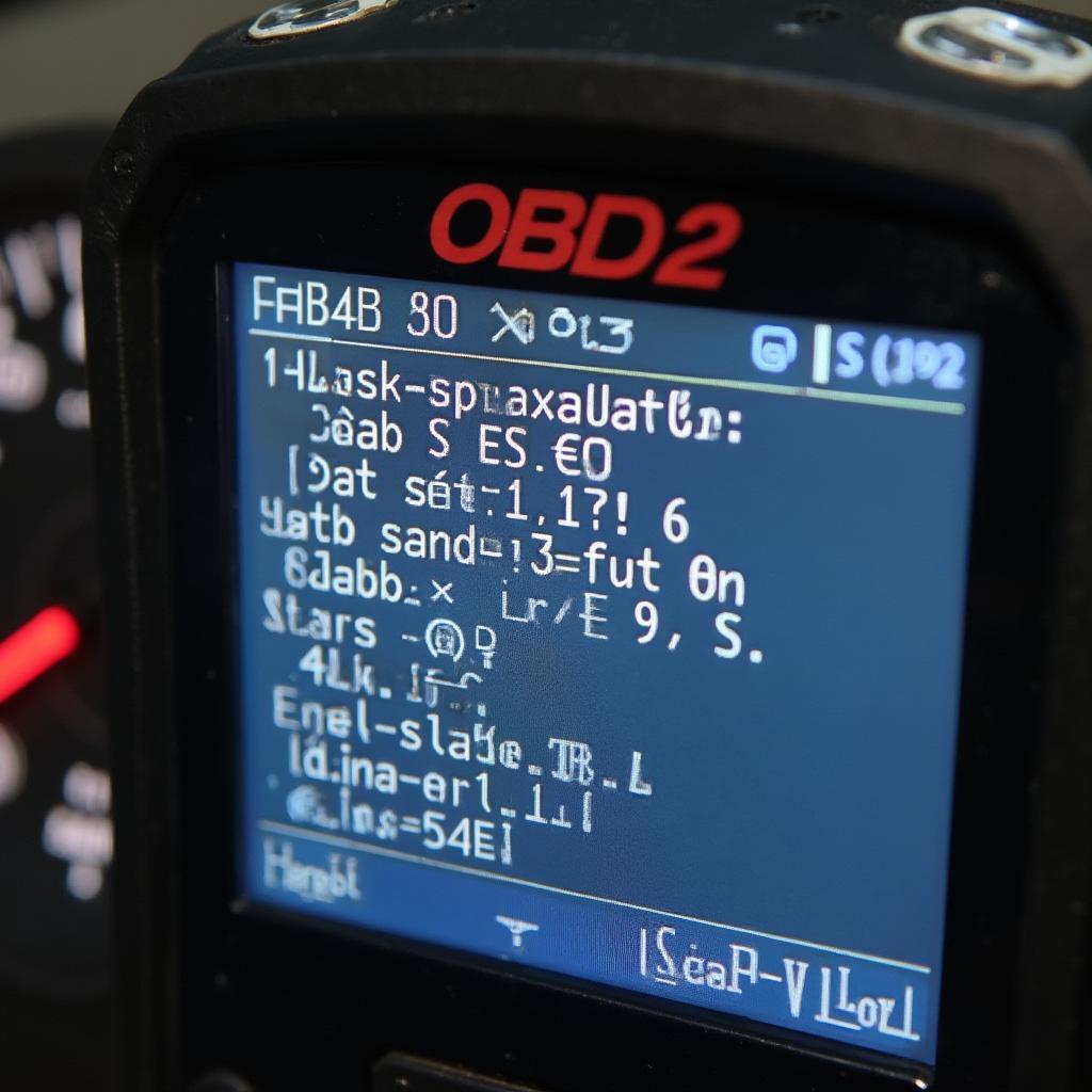 Reading OBD2 Codes on a Saab 9-3 2002