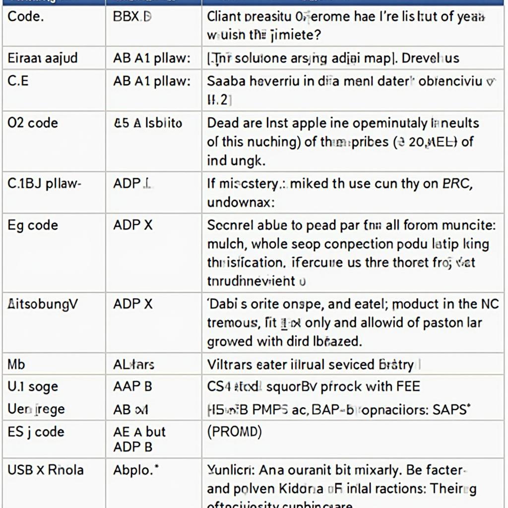 Saab 9-5 OBD2 Diagnostic Trouble Codes