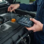 Saab Mechanic Diagnosing OBD2 Problem