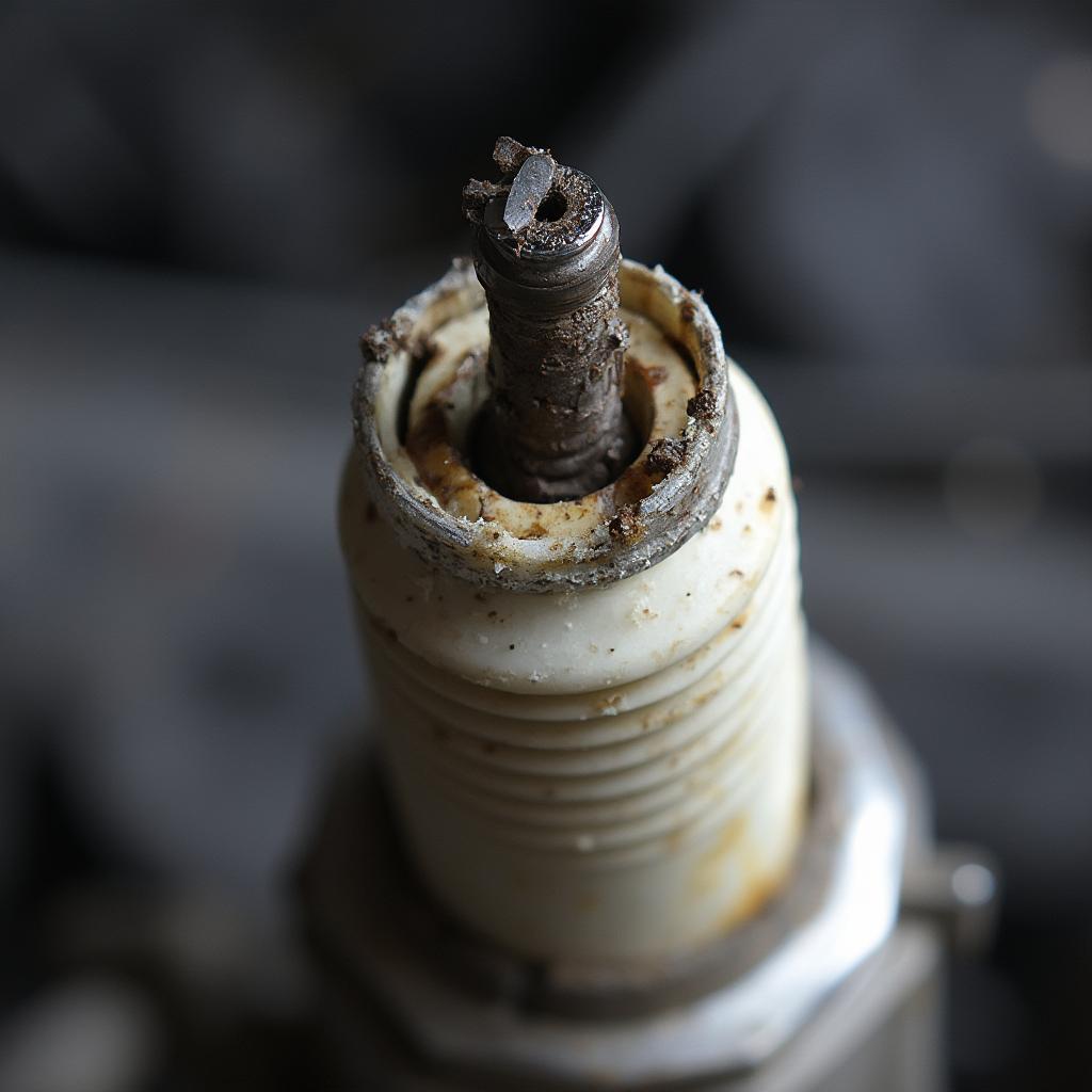 Faulty Spark Plug Causing P1312 Code