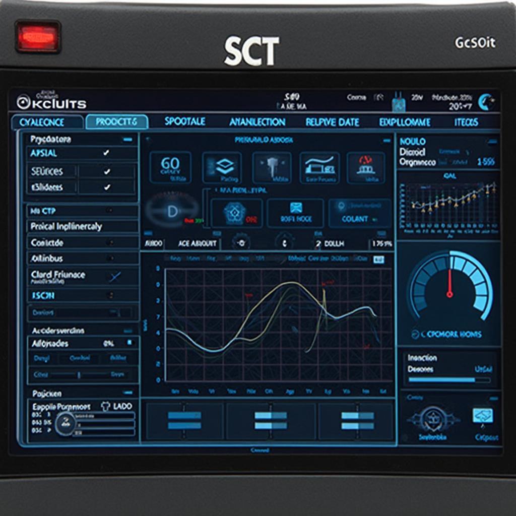 SCT 3015 OBD2 Tuner Interface