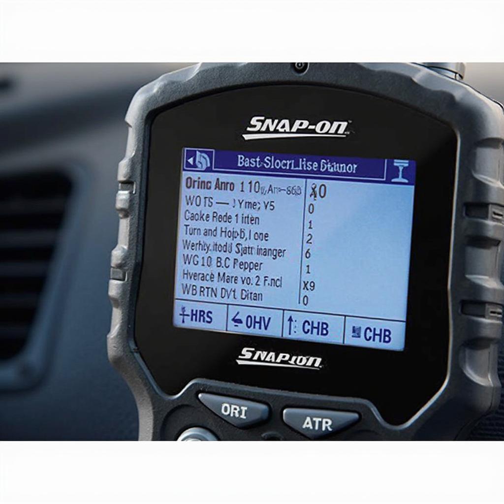 Snap-on Blue-Point OBD2 Scanner Features