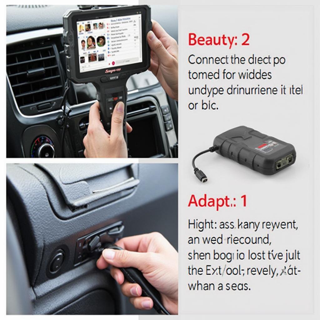 Using a Snap-on Scanner with an OBD1 Adapter